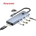 �ִ��� USB-C 3.0 4K 7��Ʈ ��Ƽ ��� ANY-HUB6
